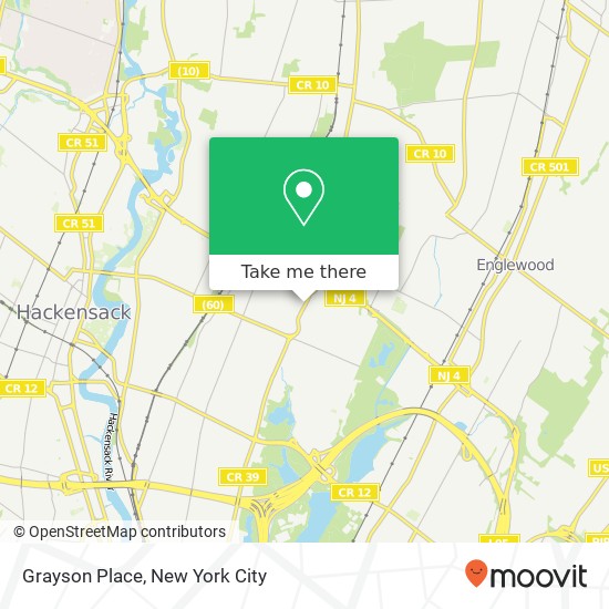 Mapa de Grayson Place