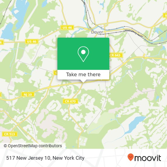 517 New Jersey 10 map