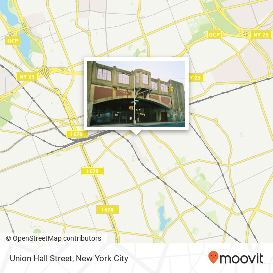 Union Hall Street map