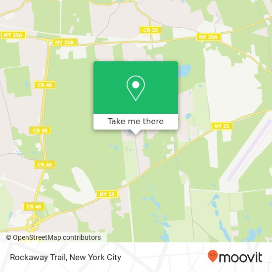 Rockaway Trail map