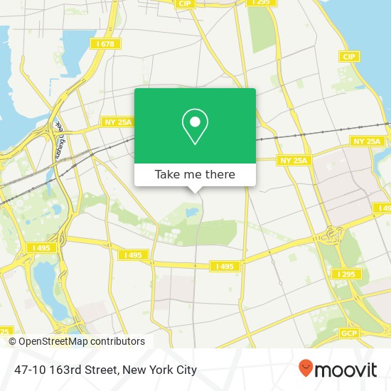 47-10 163rd Street map