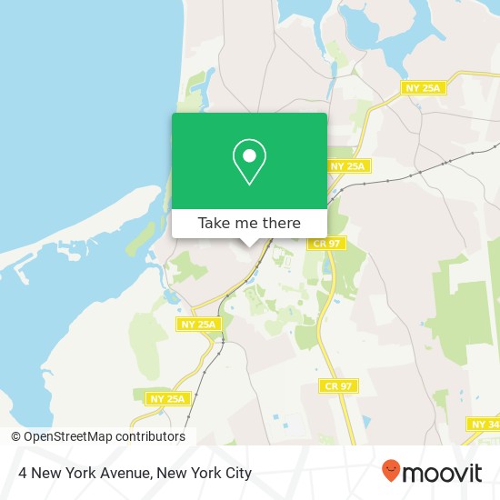 Mapa de 4 New York Avenue
