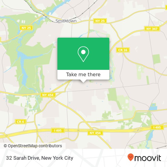 Mapa de 32 Sarah Drive