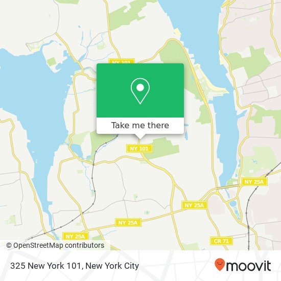 325 New York 101 map