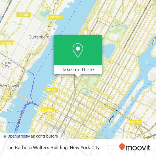 The Barbara Walters Building map