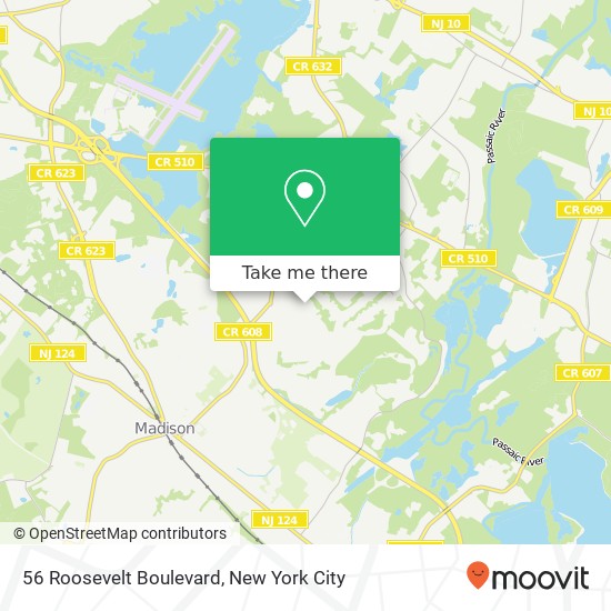Mapa de 56 Roosevelt Boulevard