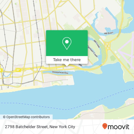 Mapa de 2798 Batchelder Street