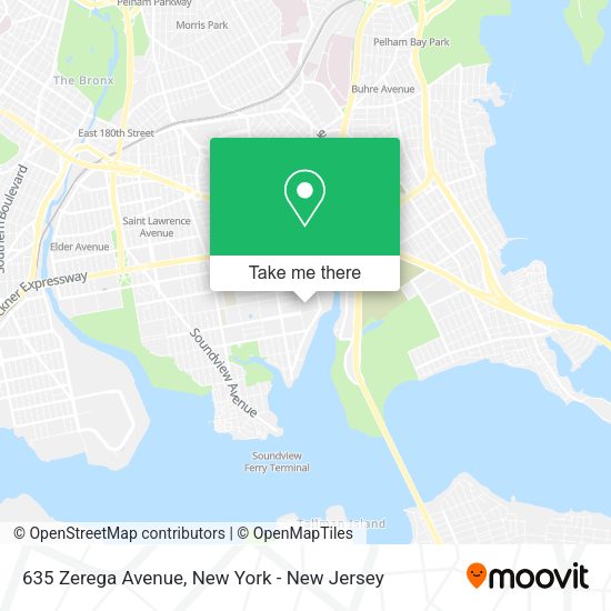 How to get to 635 Zerega Avenue in Bronx by bus or subway?