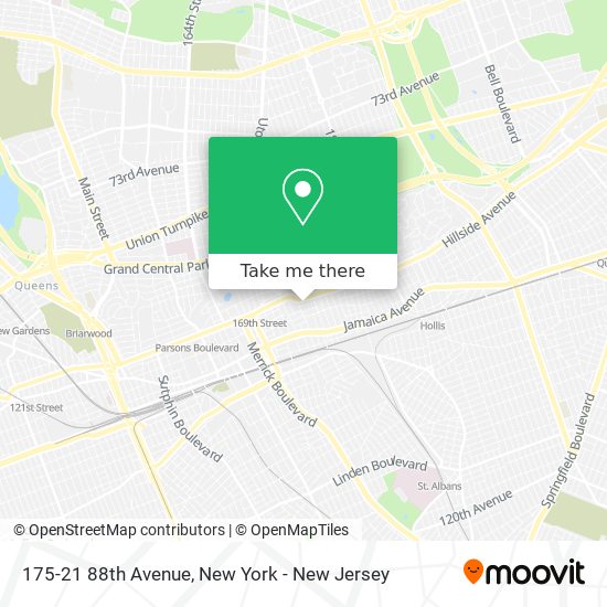 175-21 88th Avenue map