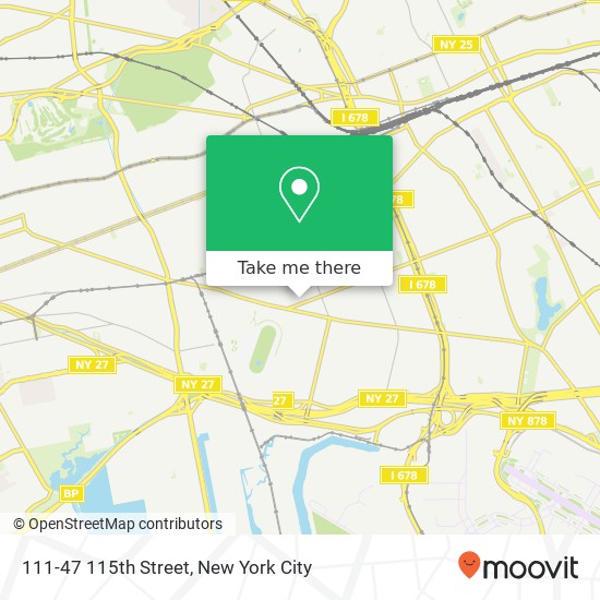 Mapa de 111-47 115th Street