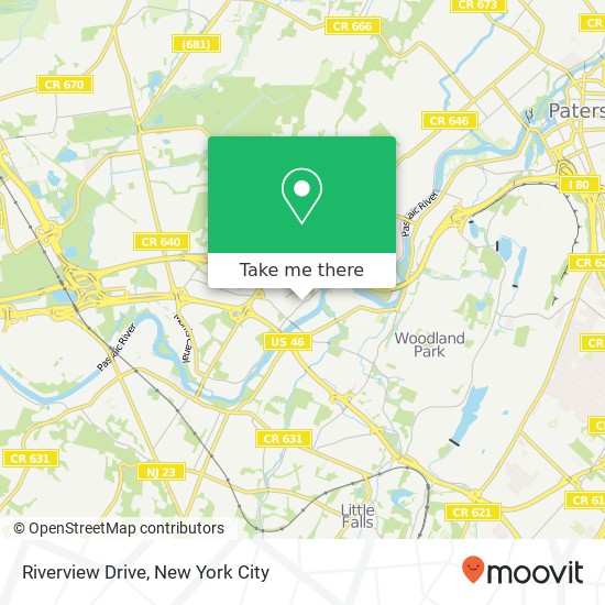 Mapa de Riverview Drive