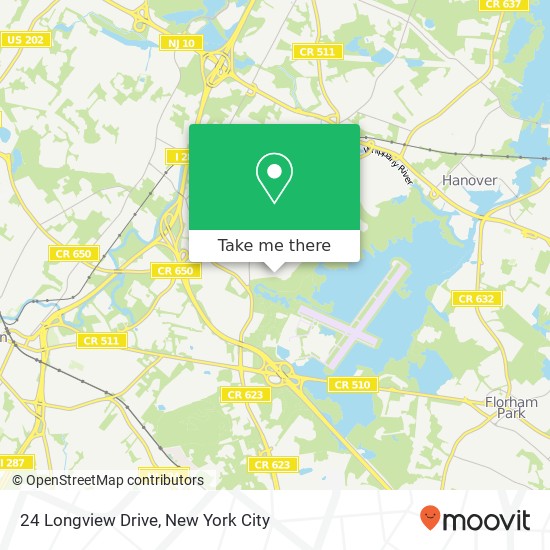 24 Longview Drive map