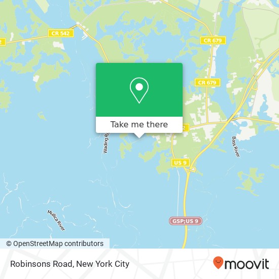 Mapa de Robinsons Road
