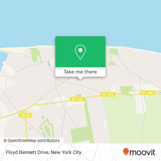 Mapa de Floyd Bennett Drive