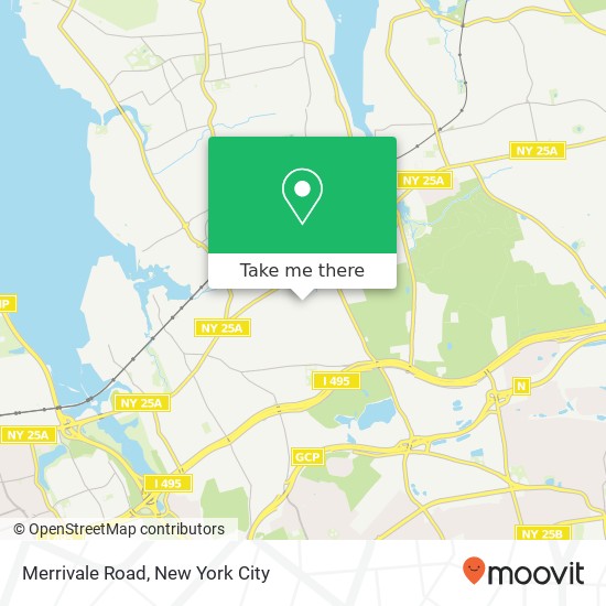 Mapa de Merrivale Road