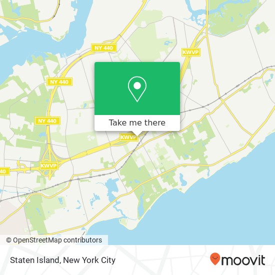 Staten Island map