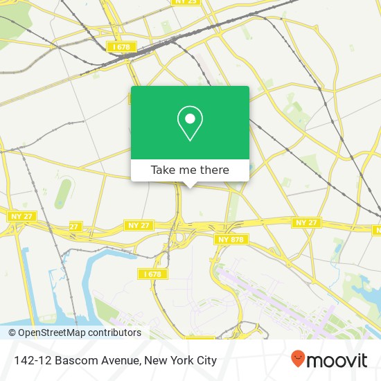 Mapa de 142-12 Bascom Avenue