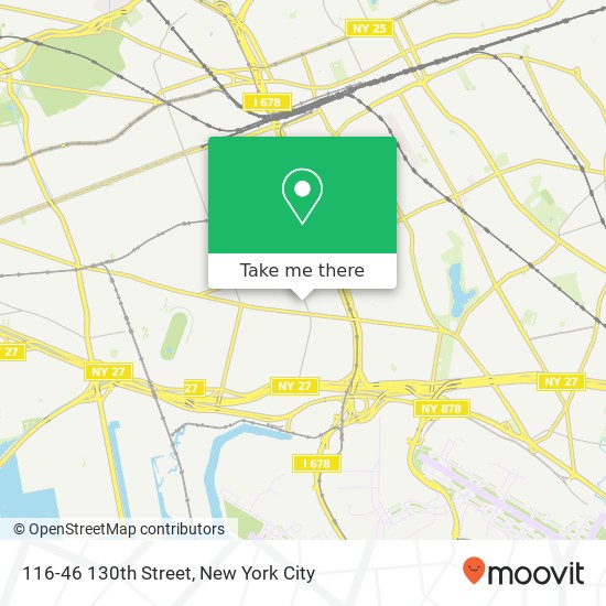 116-46 130th Street map
