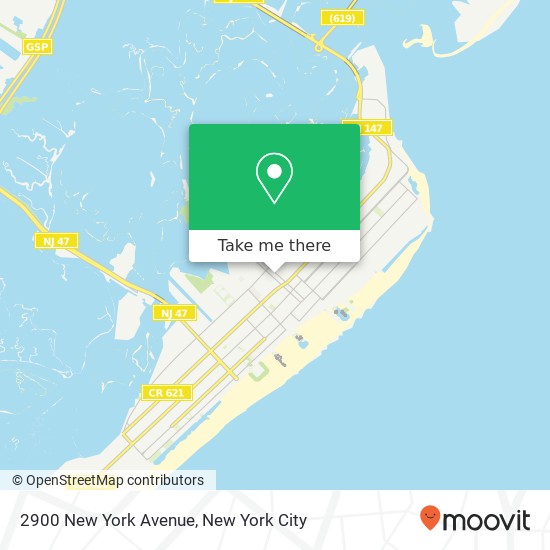 Mapa de 2900 New York Avenue