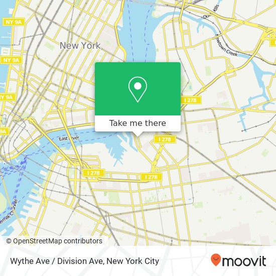 Mapa de Wythe Ave / Division Ave