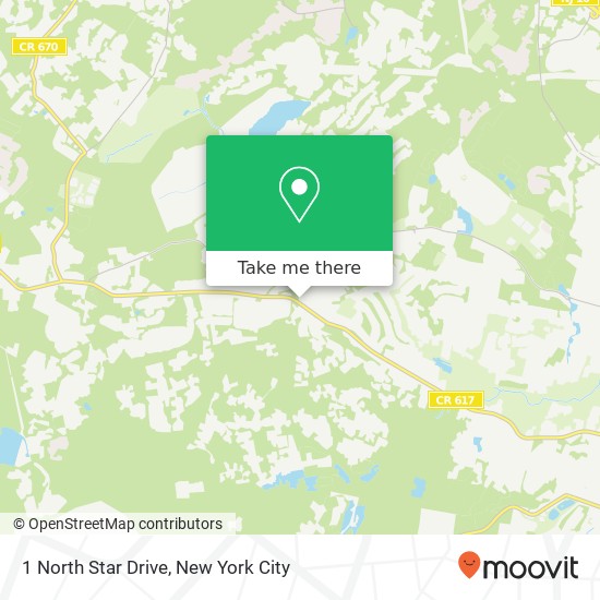1 North Star Drive map