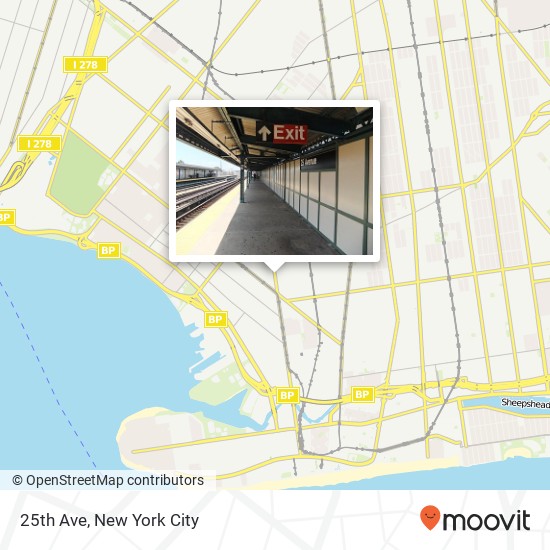 Mapa de 25th Ave