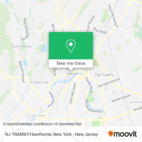 How to get to NJ TRANSIT-Hawthorne in Hawthorne, Nj by Bus, Subway or Train?