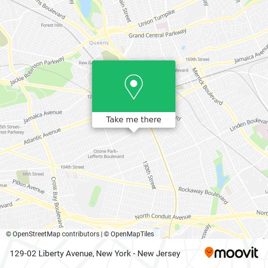 129-02 Liberty Avenue map