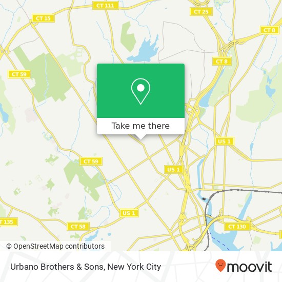 Urbano Brothers & Sons map