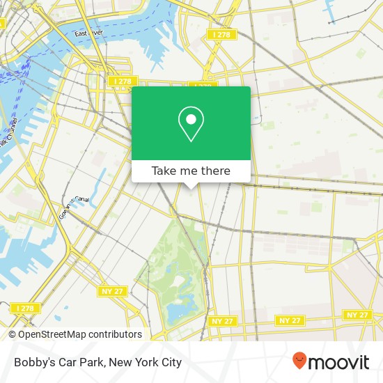 Mapa de Bobby's Car Park