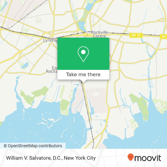 Mapa de William V. Salvatore, D.C.