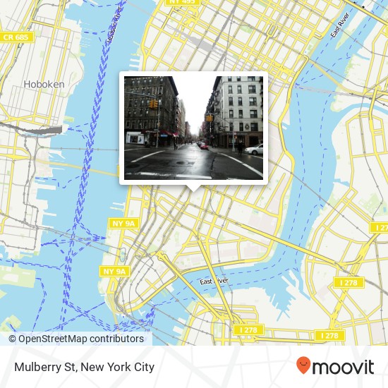 Mulberry St map