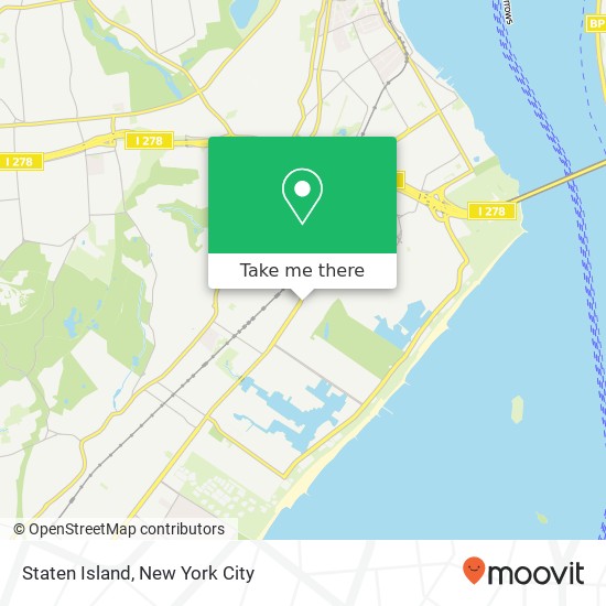 Staten Island map