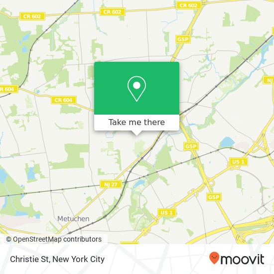 Mapa de Christie St