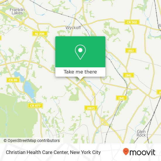 Christian Health Care Center map