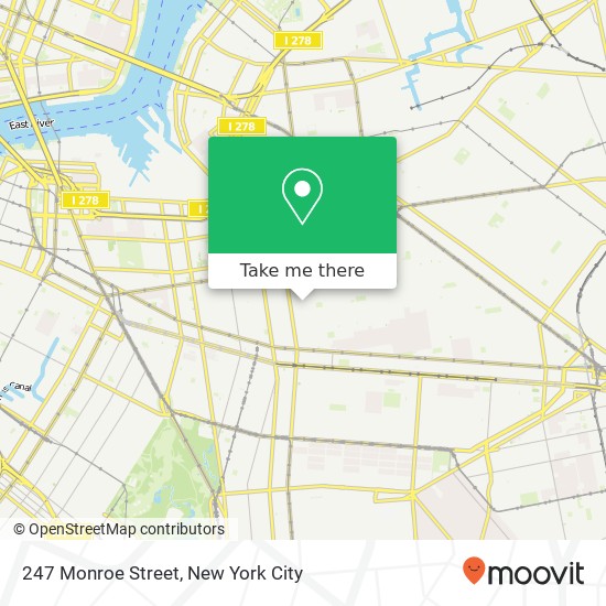 Mapa de 247 Monroe Street