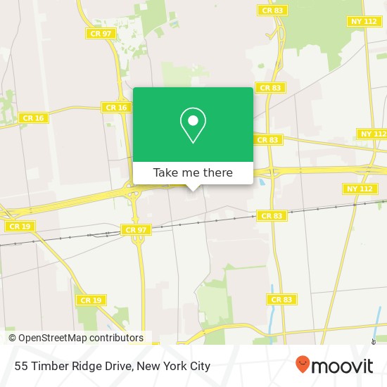 55 Timber Ridge Drive map