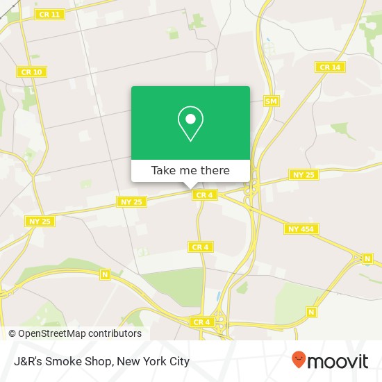 Mapa de J&R's Smoke Shop