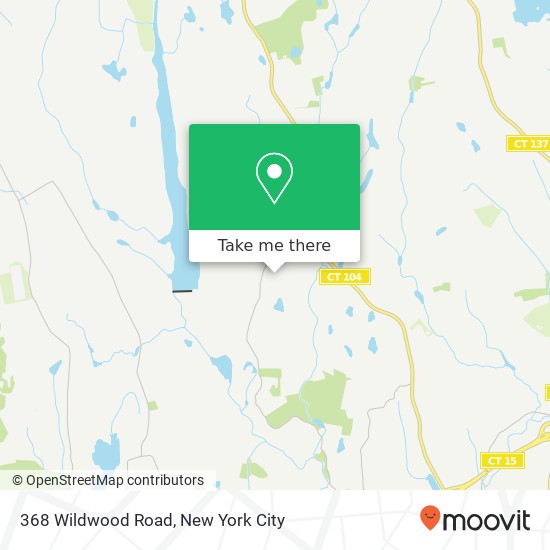 368 Wildwood Road map