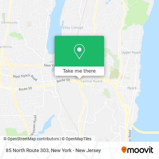 Mapa de 85 North Route 303