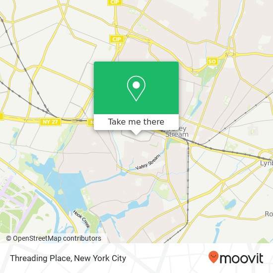 Threading Place map