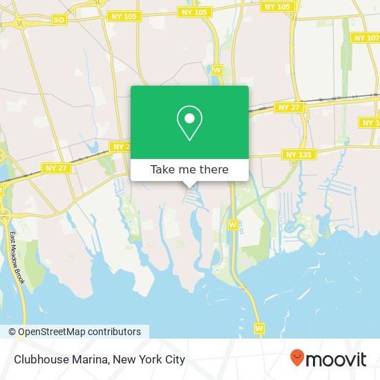 Mapa de Clubhouse Marina