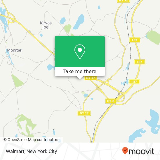 Walmart map