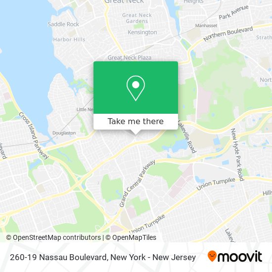 260-19 Nassau Boulevard map