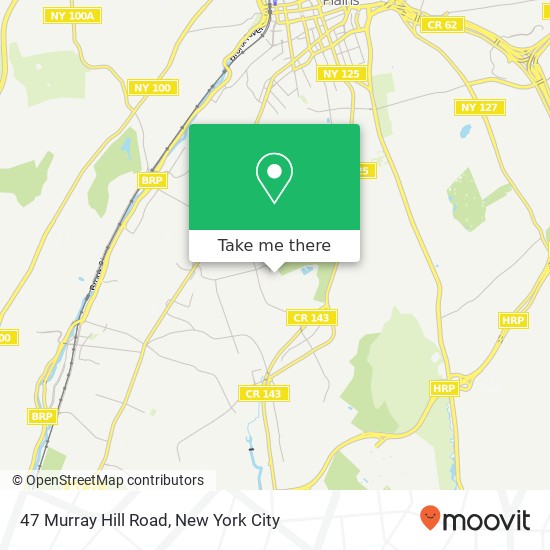 Mapa de 47 Murray Hill Road