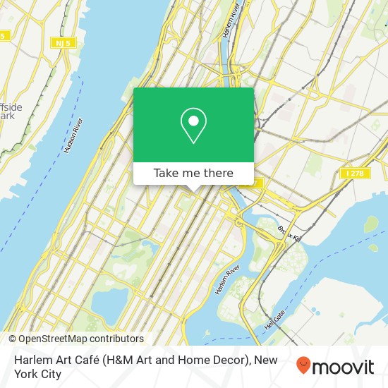 Harlem Art Café (H&M Art and Home Decor) map