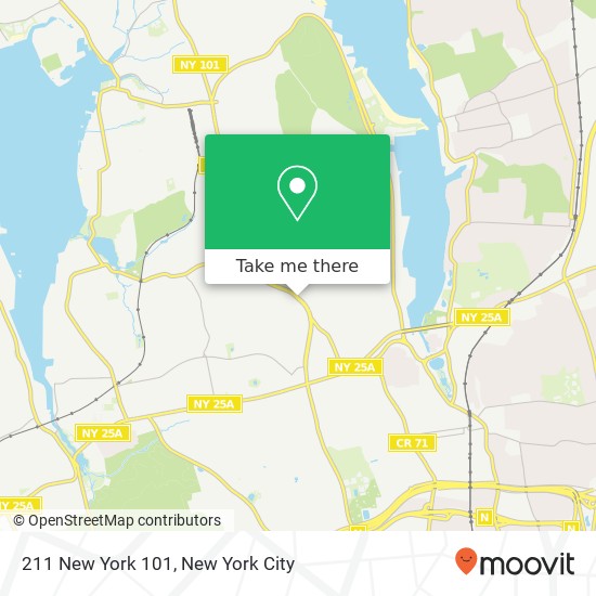 Mapa de 211 New York 101