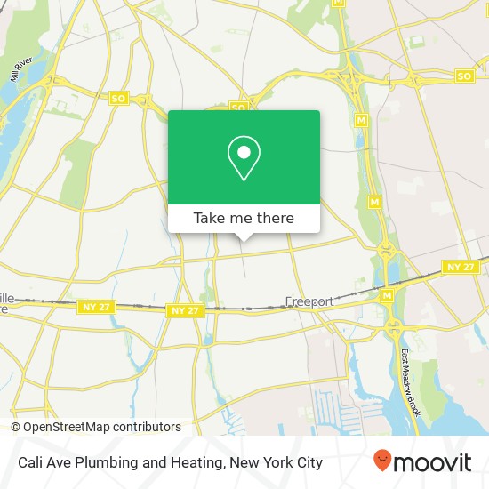 Cali Ave Plumbing and Heating map