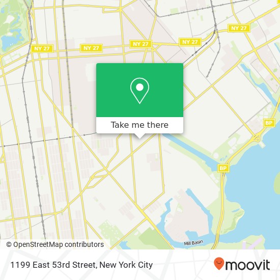 1199 East 53rd Street map