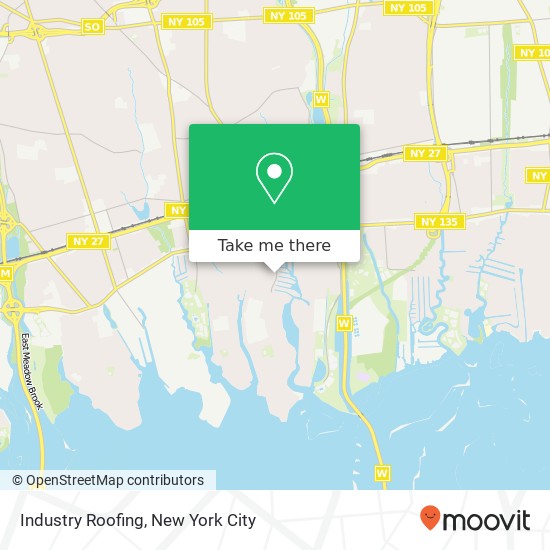 Mapa de Industry Roofing